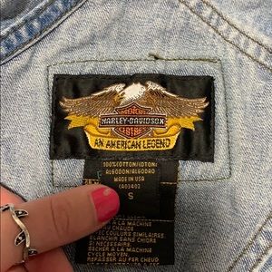 Harley Davidson overall shorts